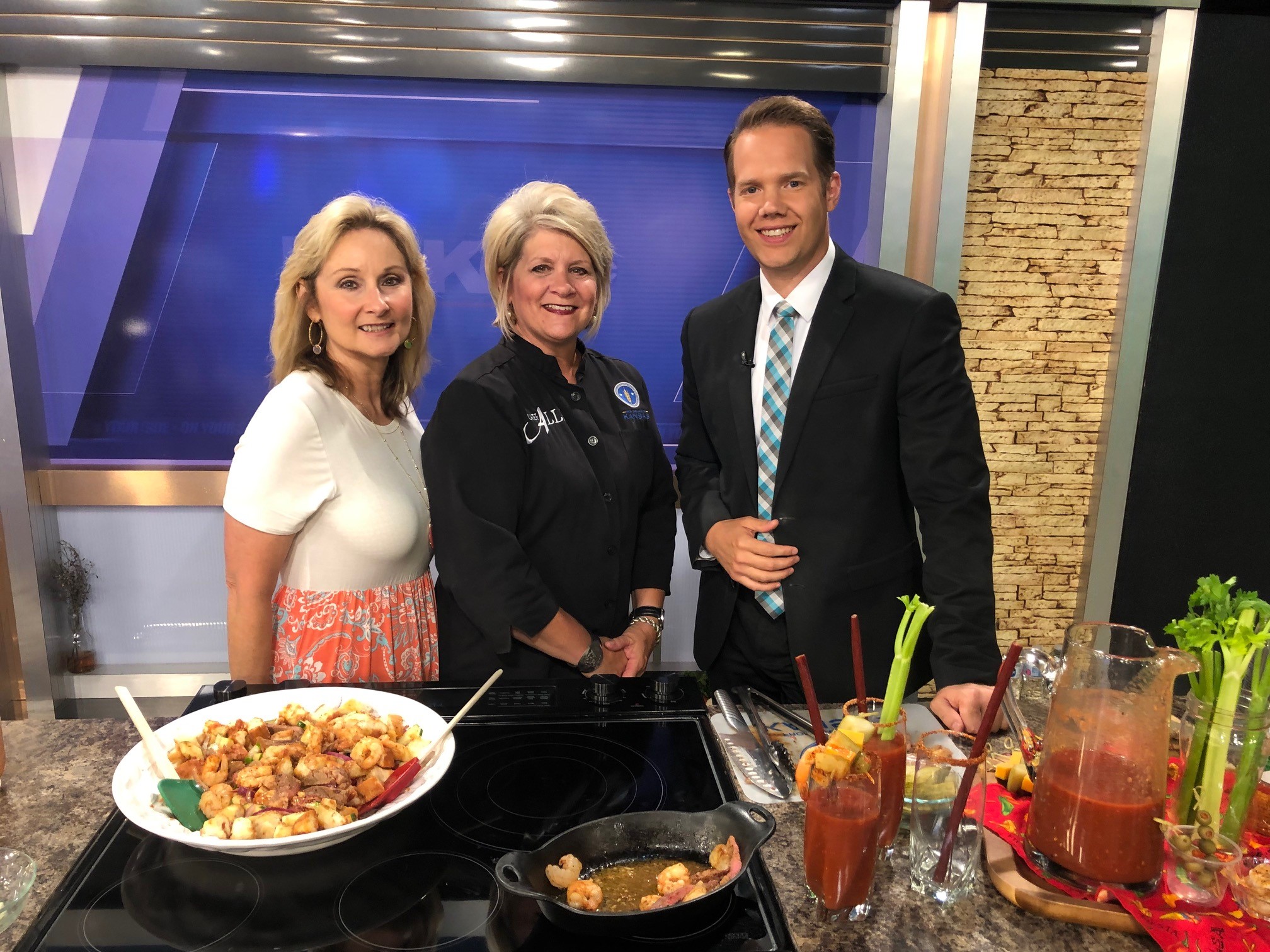 Holmes Made Salsa with Chef Alli on Good Morning KAKEland