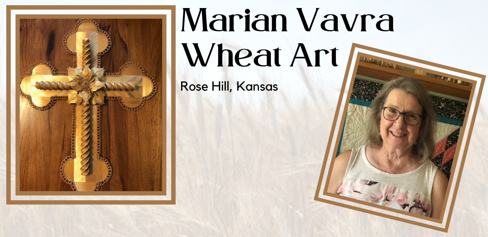 Marian Vavra Wheat Art