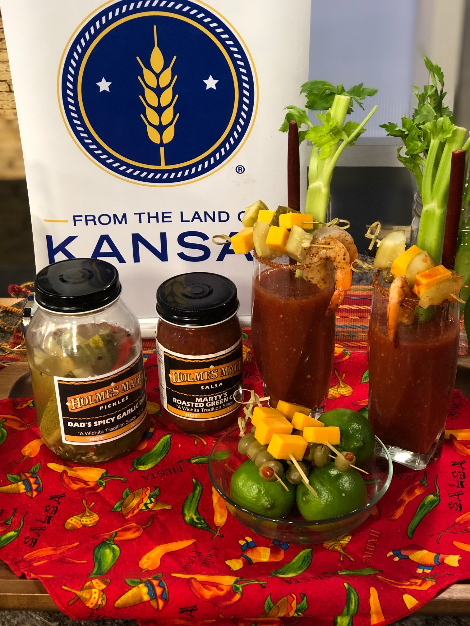 Bloody Mary with Holmes Made Salsa
