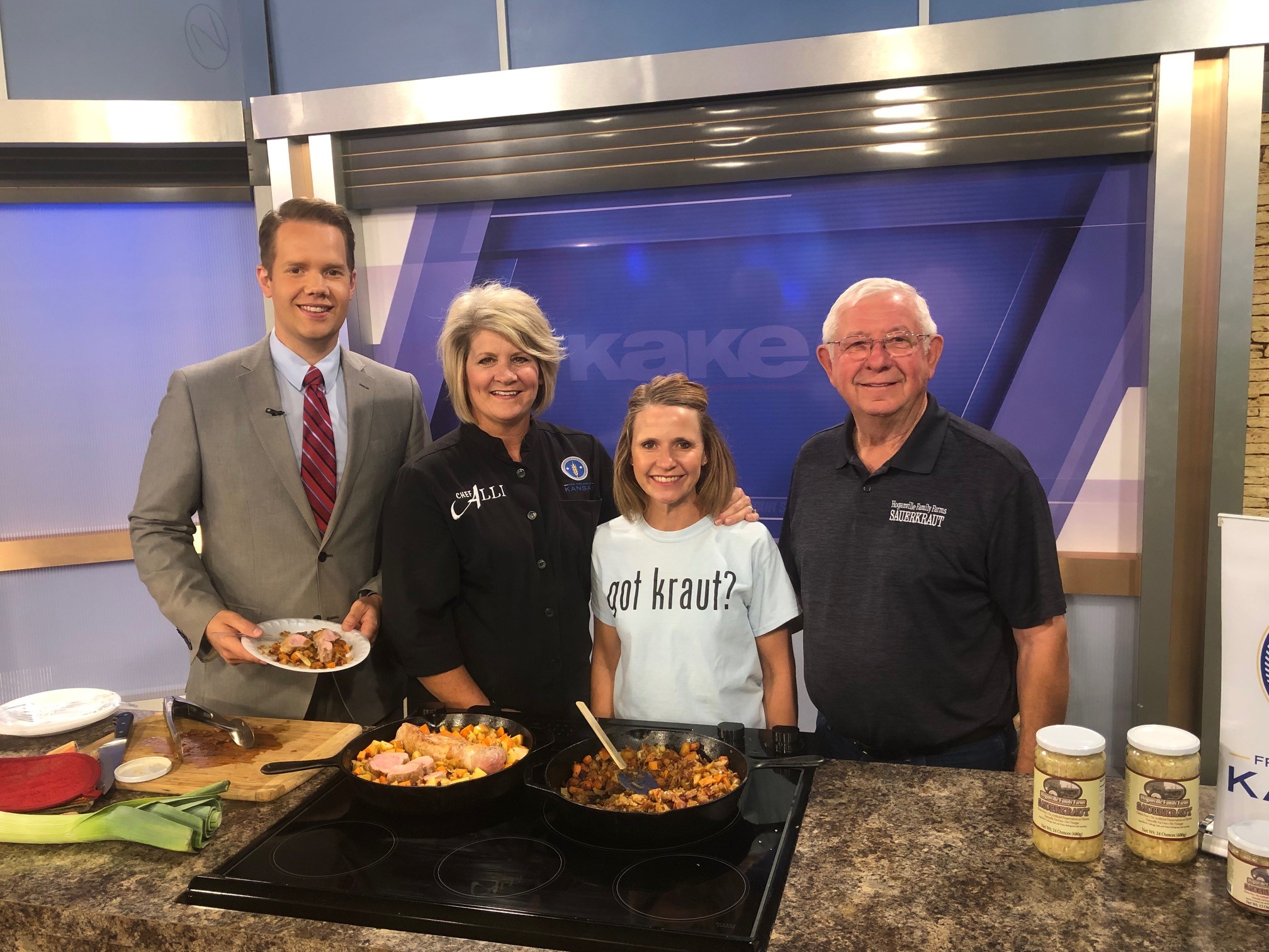 Hoganville Family Farms at KAKE with Chef Alli
